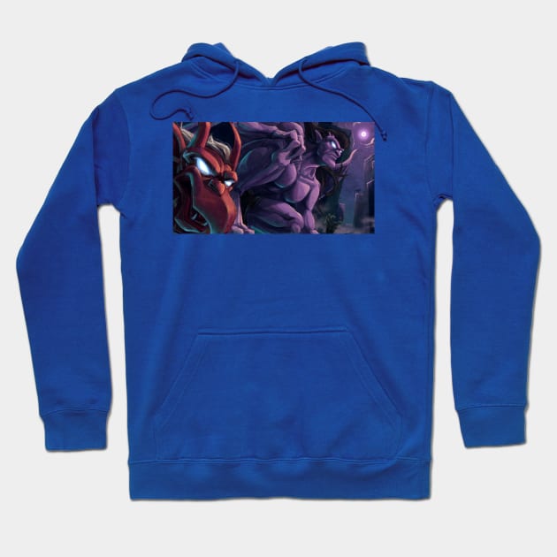 Gargoyles Hoodie by ArashiC